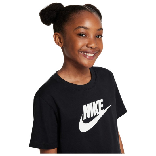 Nike Παιδική κοντομάνικη μπλούζα Sportswear Futura Cropped T-Shirt